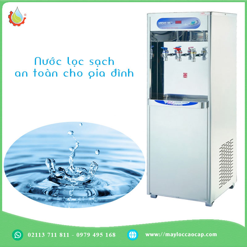 Máy lọc nước HM-2681 3 vòi Lạnh Ấm Nóng