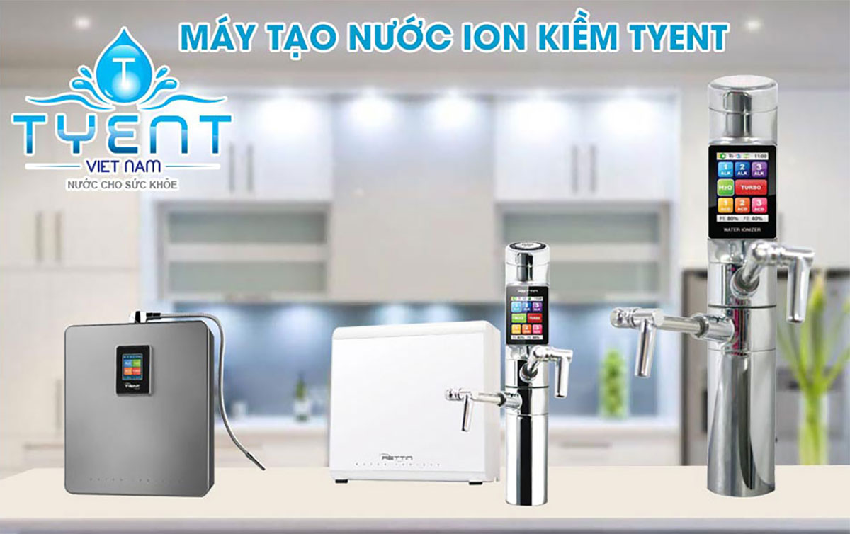 Máy lọc nước điện giải Tyent