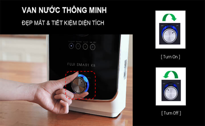 Máy lọc nước ion kiềm Fuji Smart K8