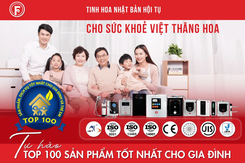 Máy lọc nước ion kiềm Fuji Smart K8 Slim