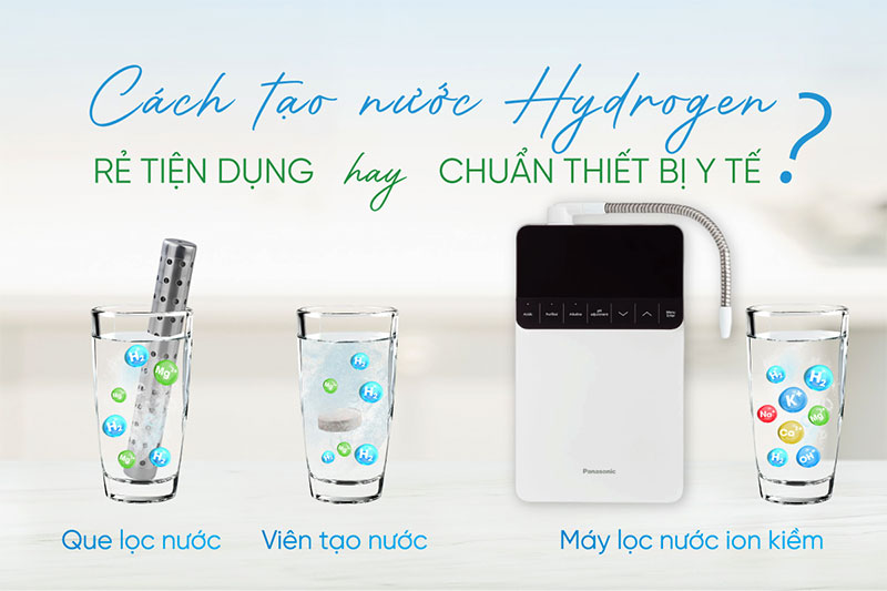 Những điều bạn chưa biết về que lọc nước hydrogen và viên tạo nước hydrogen