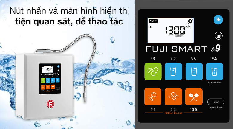 Tìm hiều về máy lọc nước ion kiềm Fuji Smart