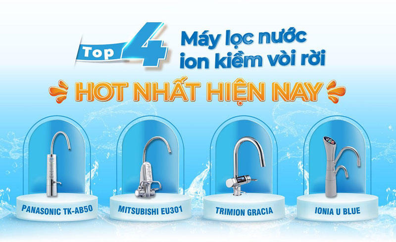 4 mẫu lọc nước âm tủ HOT nhất hiện nay