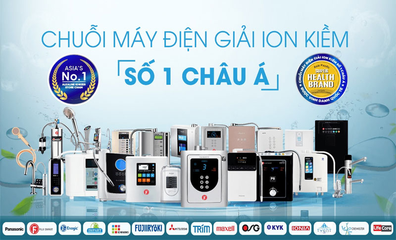 Địa chỉ bán máy lọc nước ion kiềm tốt nhất tại Vĩnh Phúc