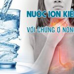 Công dụng của nước ion kiềm với chứng ợ nóng