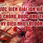 Nước điện giải ion kiềm có chống được ung thu kỳ diệu như lời đồn