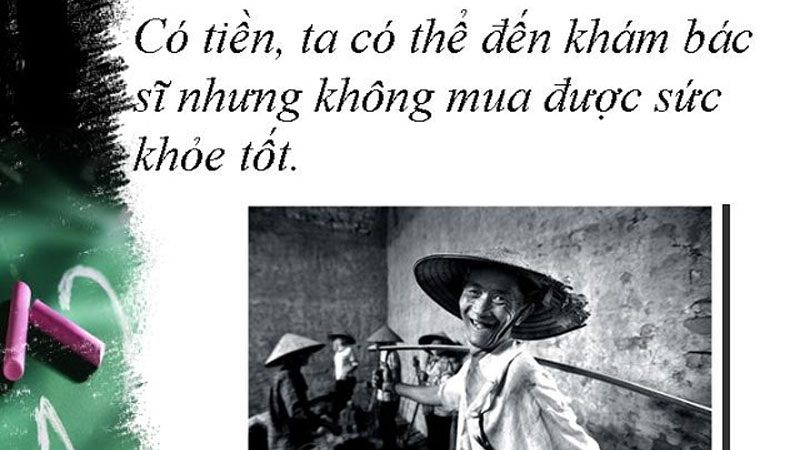 “Chiếc giường đắt tiền nhất là giường bệnh” - đừng cố kiếm tiền chỉ để sau này mua nó