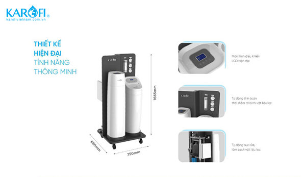 Hệ thống lọc tổng đầu nguồn Karofi WHF-E666U 6