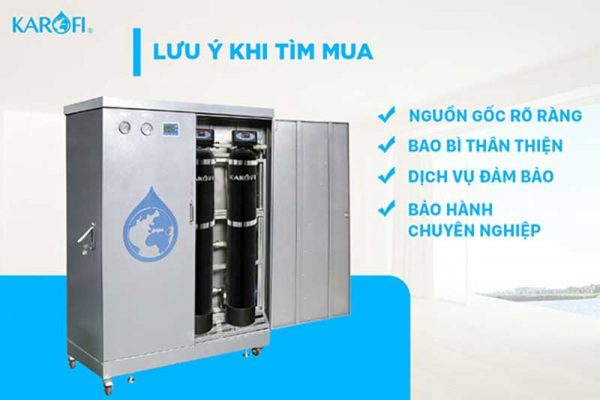 Thông số kỹ thuật hệ thống lọc tổng đầu nguồn Karofi KTF-552 ECO