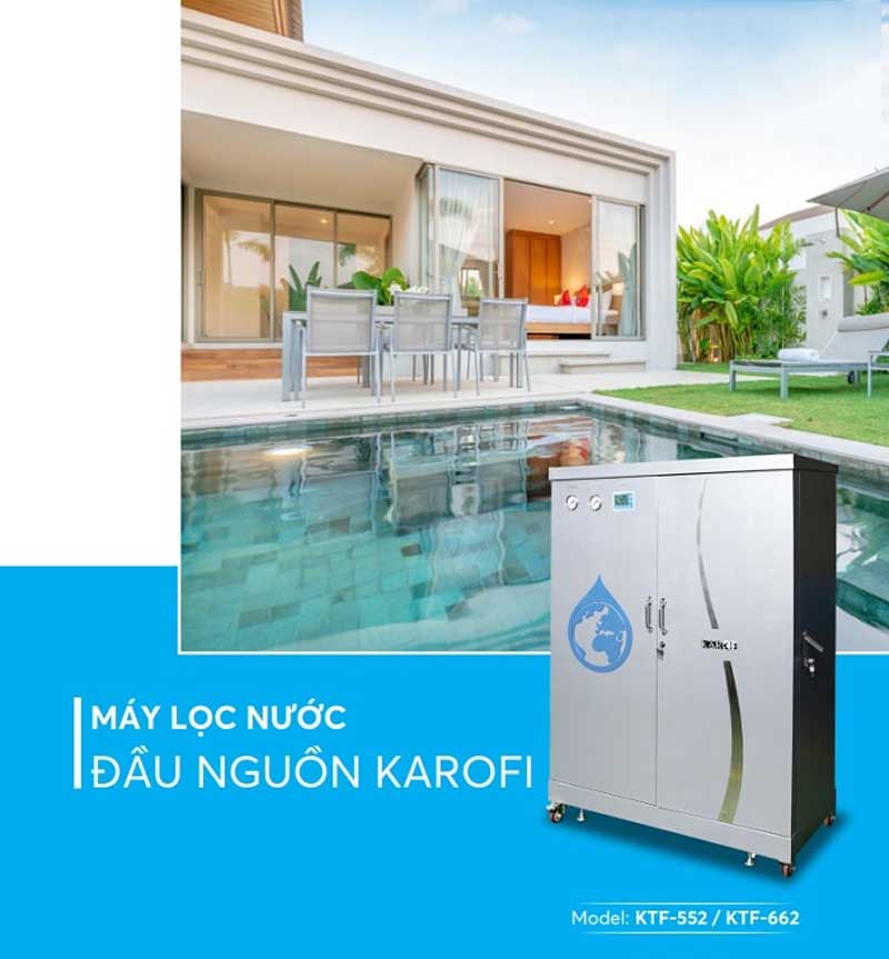 Hệ thống lọc tổng đầu nguồn Karofi KTF-662