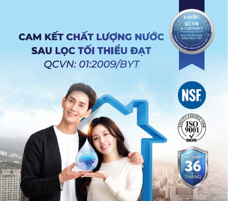 Địa chỉ phân phối máy lọc nước Karofi uy tín